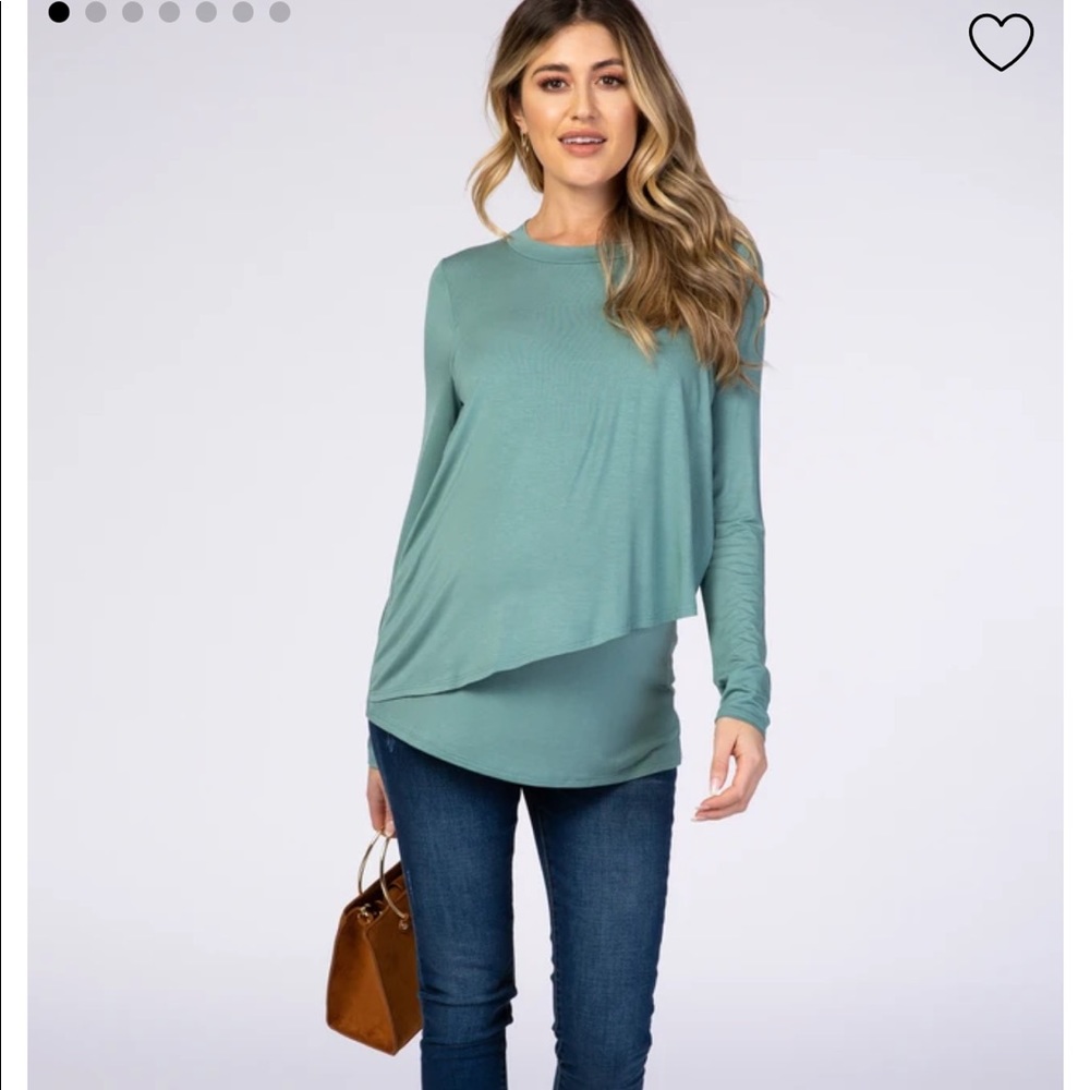 PinkBlush Maternity / Nursing Shirt - small